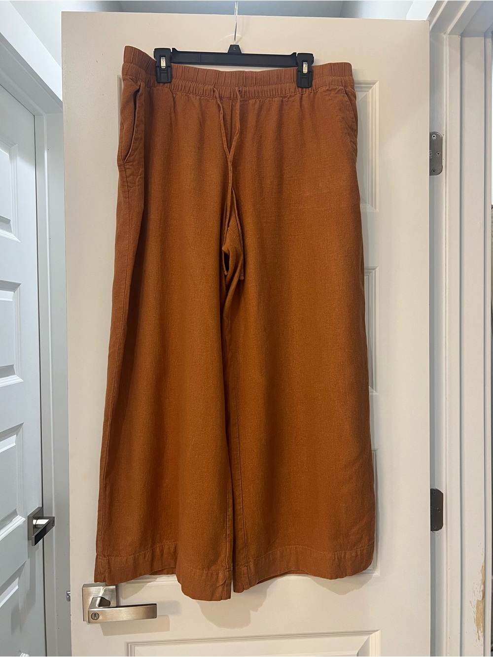 A New Day Women’s XXL Rust Brown Wide Leg Drawstring Pants